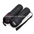 ABS waterproof flashlight zoom with multicolor head ring TP-1857A-P